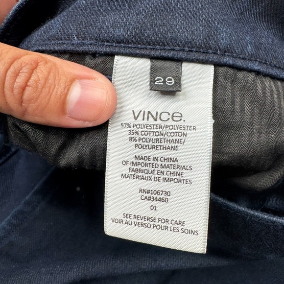 VINCE Denim Jogger Pants Jeans - Picture 11 of 14
